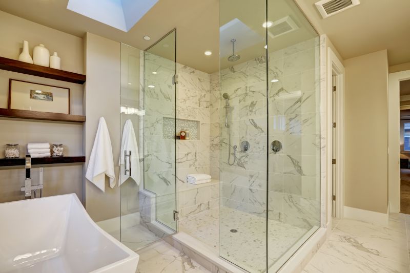 Luxury Shower with Modern Fixtures